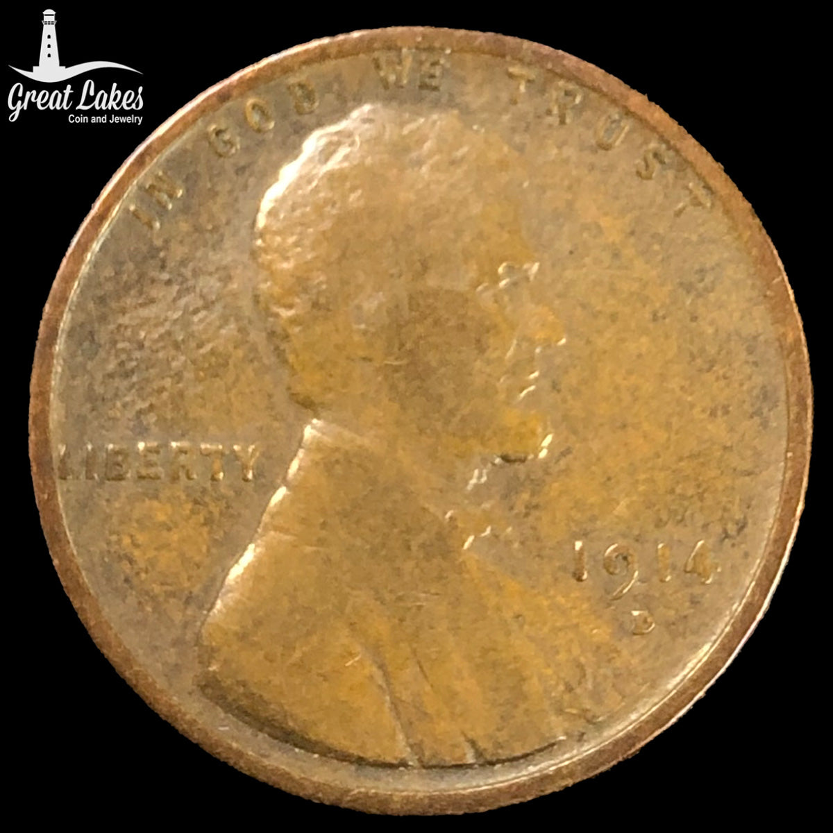 1914-D Lincoln Cent (G)