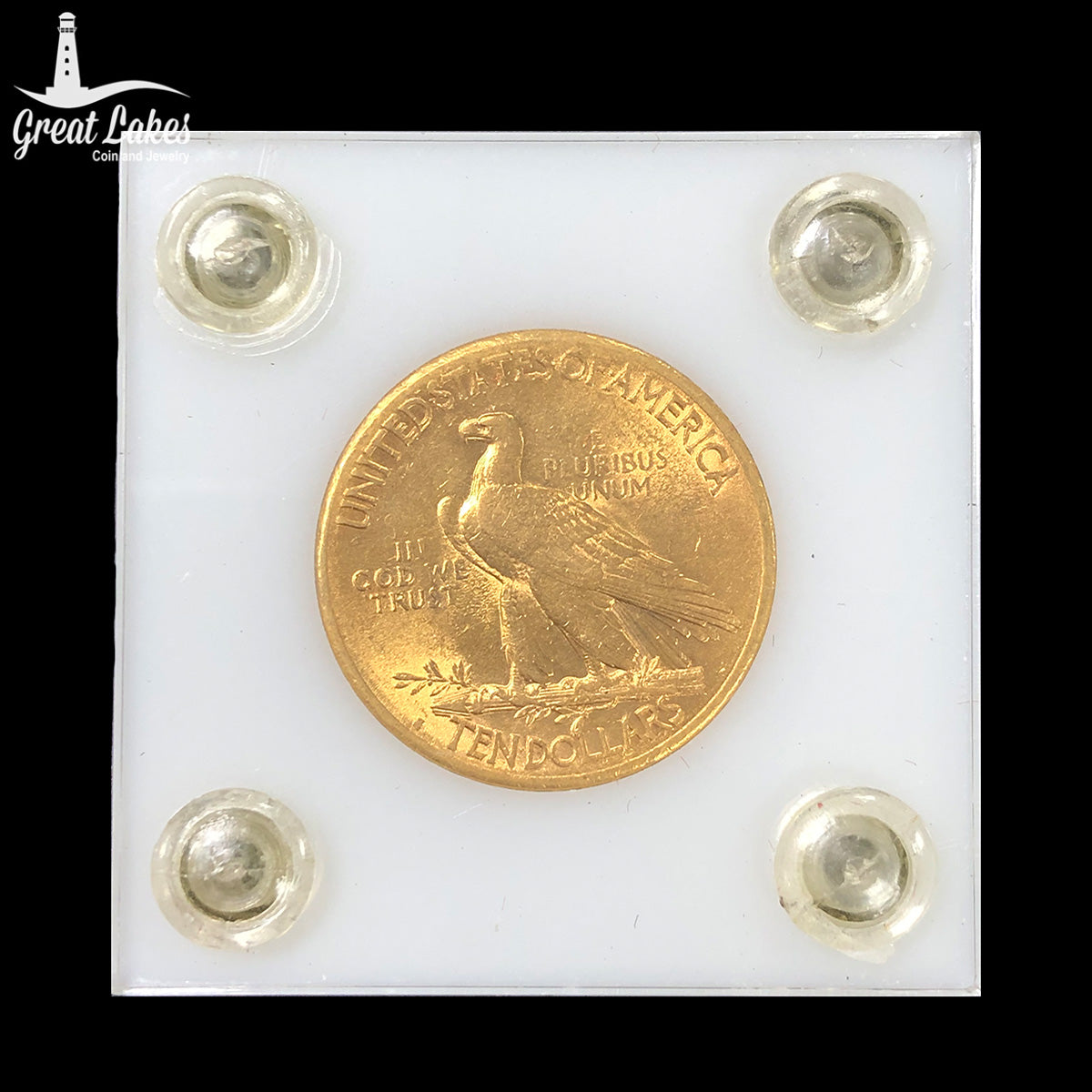 1914-S $10 Indian Gold Eagle (AU)