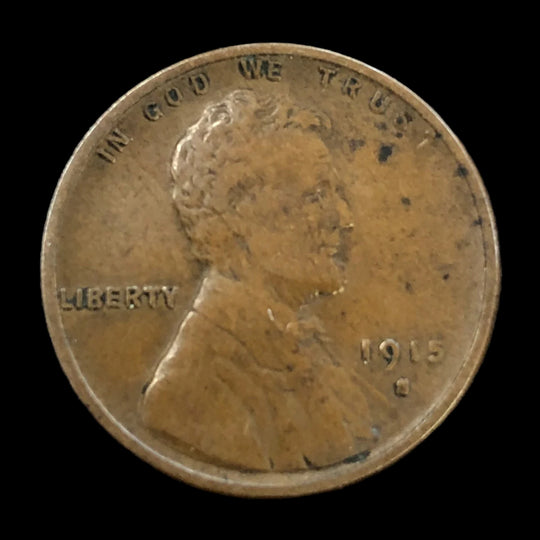 1915-S Lincoln Cent (F)
