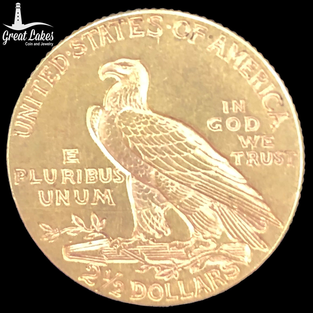 1915 $2.50 Indian Gold Quarter Eagle (BU) (Scratch Reverse)