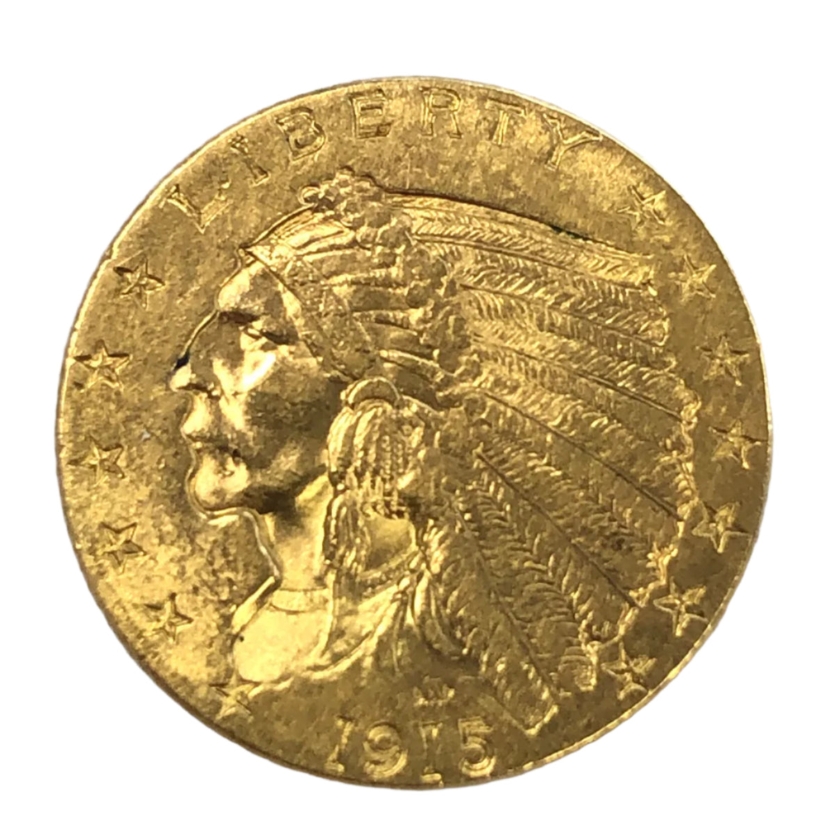 1929 $2.50 Indian Gold Quarter Eagle (BU)
