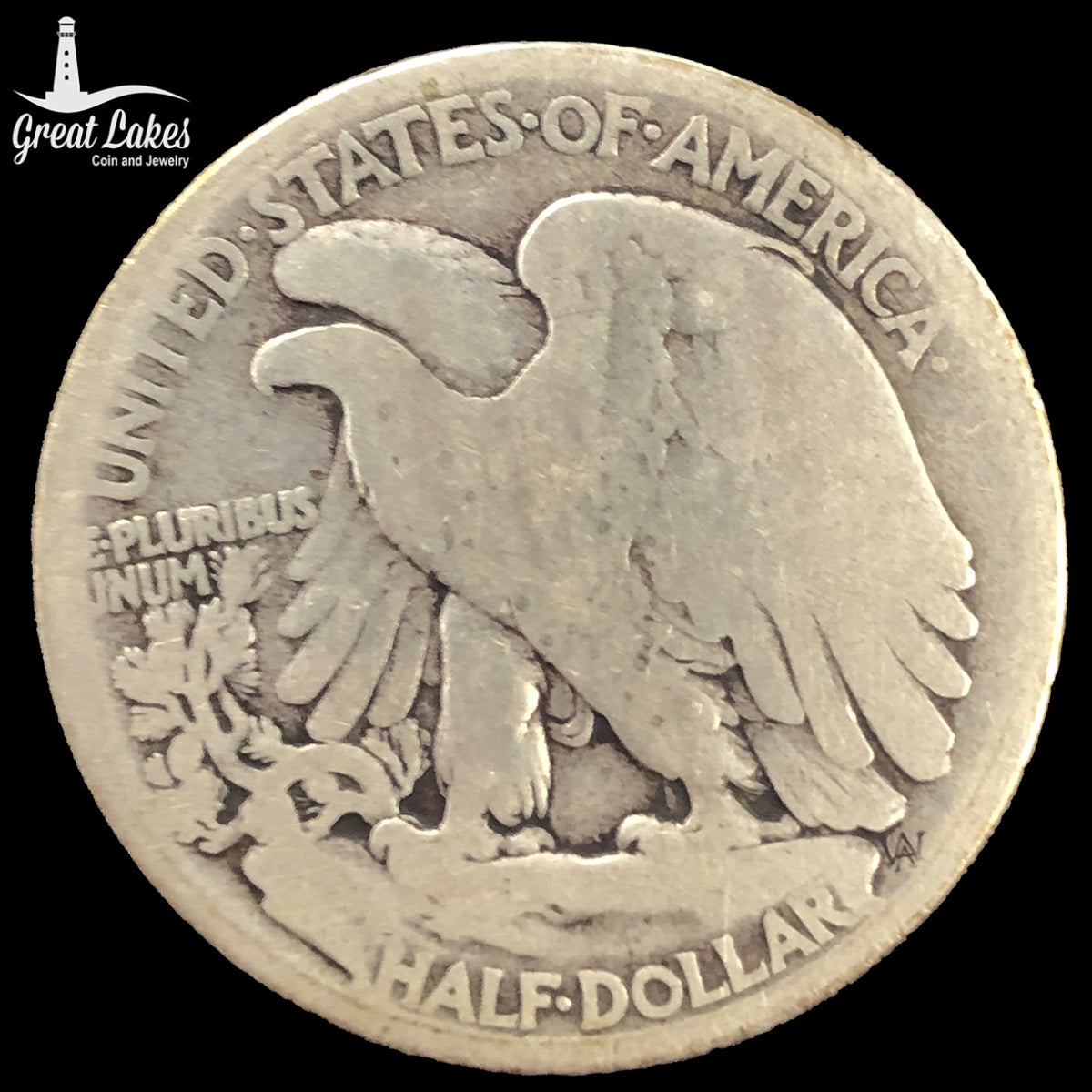 1916-D Walking Liberty Half Dollar (AG)