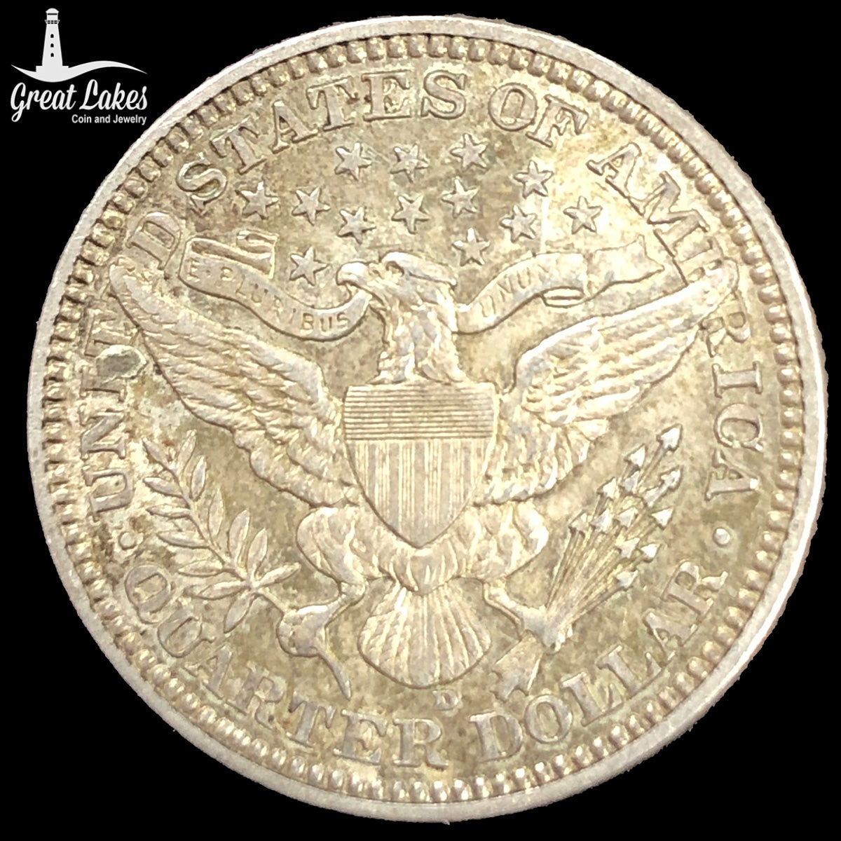 1916-D Barber Quarter (AU)