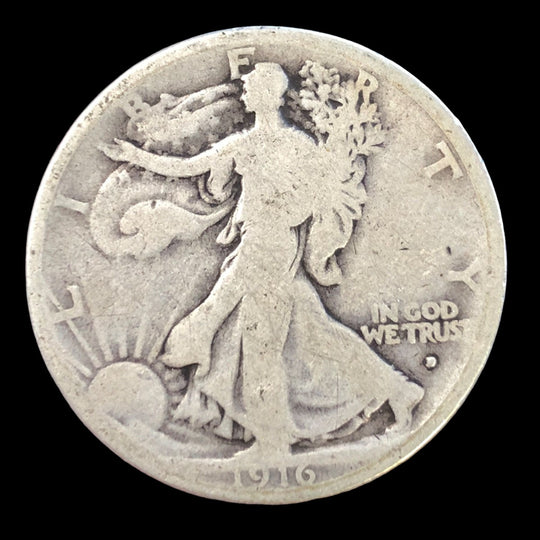 1916-D Walking Liberty Half Dollar (G)