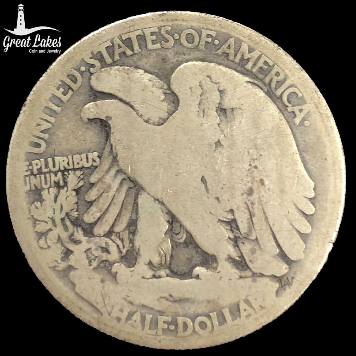1916-S Walking Liberty Half Dollar (AG)