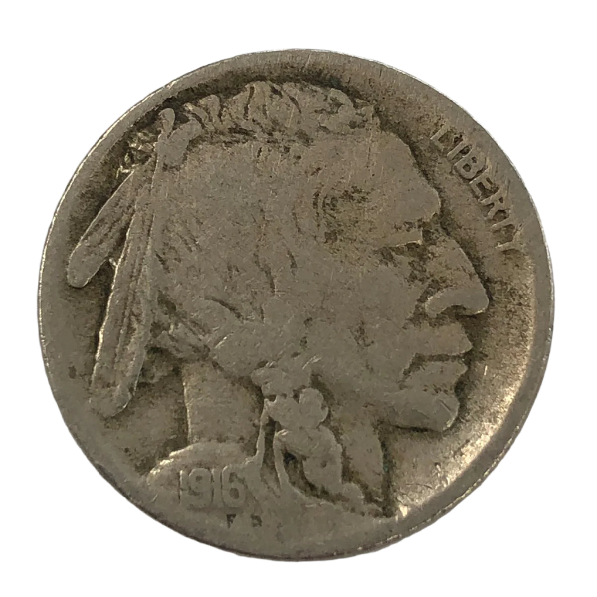 1916-S Buffalo Nickel (VG)