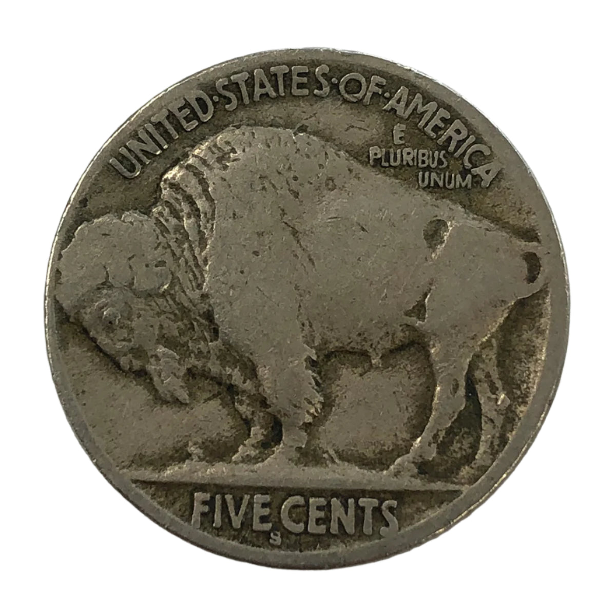 1916-S Buffalo Nickel (VG)