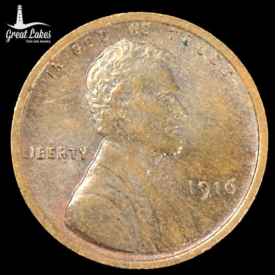 1916 Lincoln Cent (BU)