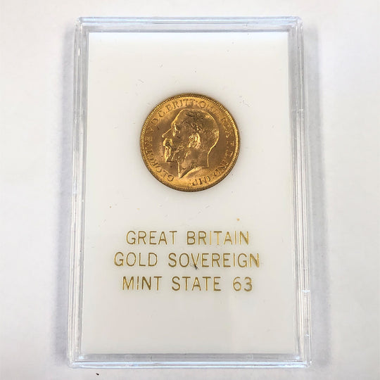 1916 British Gold Sovereign (MS63)