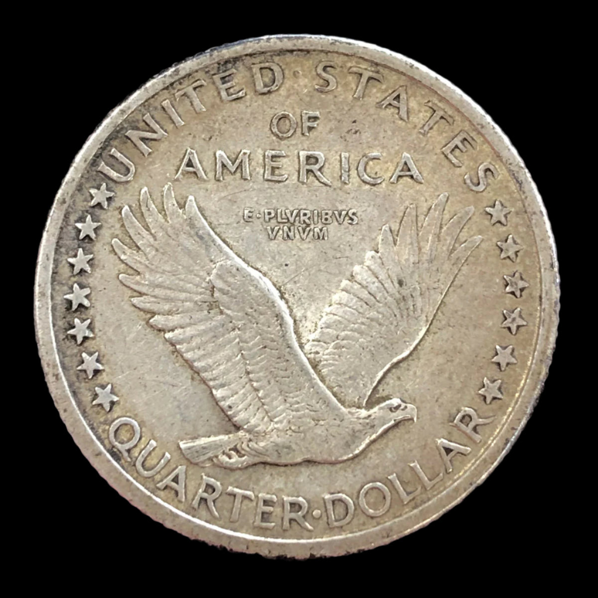 1917-D Type 1 Standing Liberty Quarter (XF)