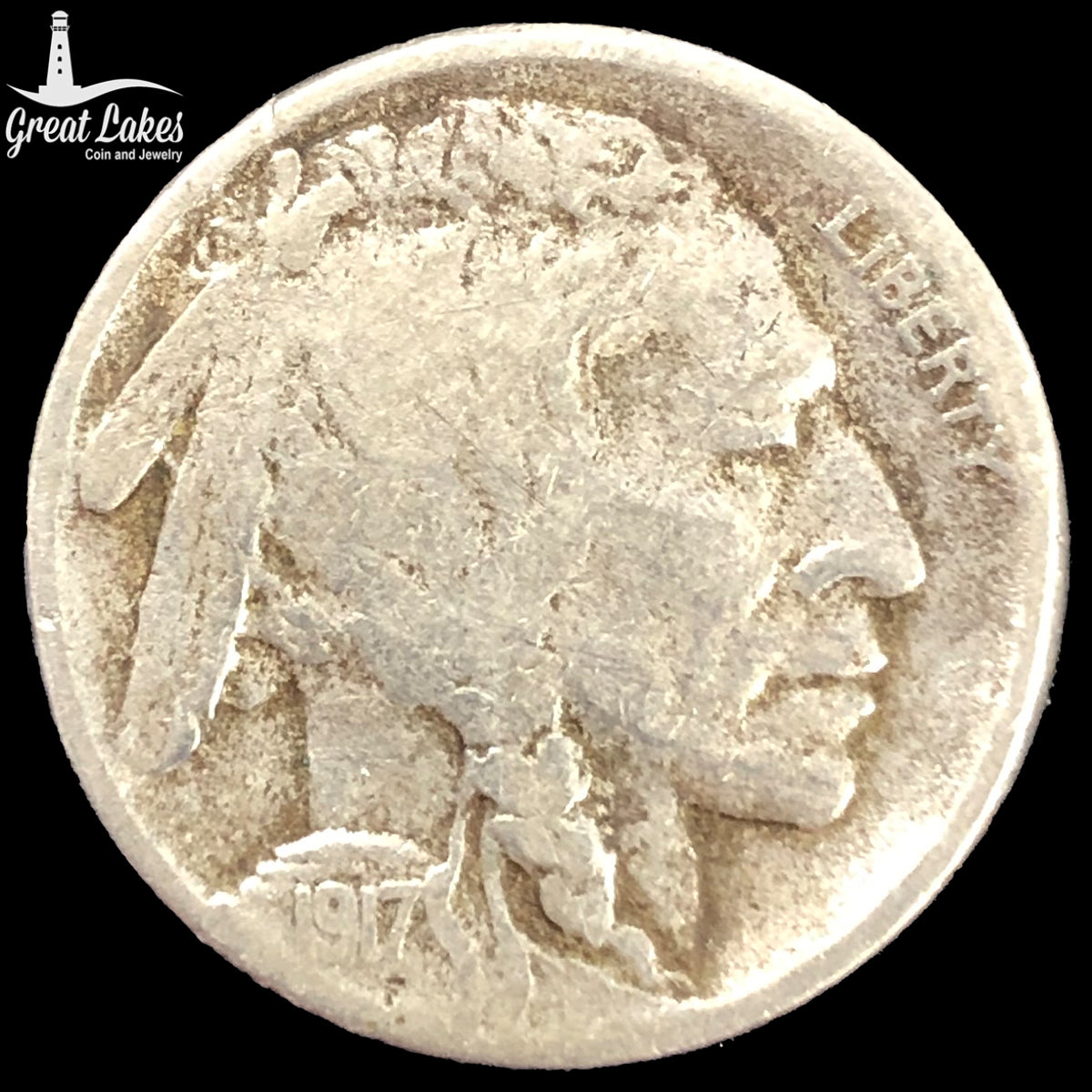 1917-S Buffalo Nickel