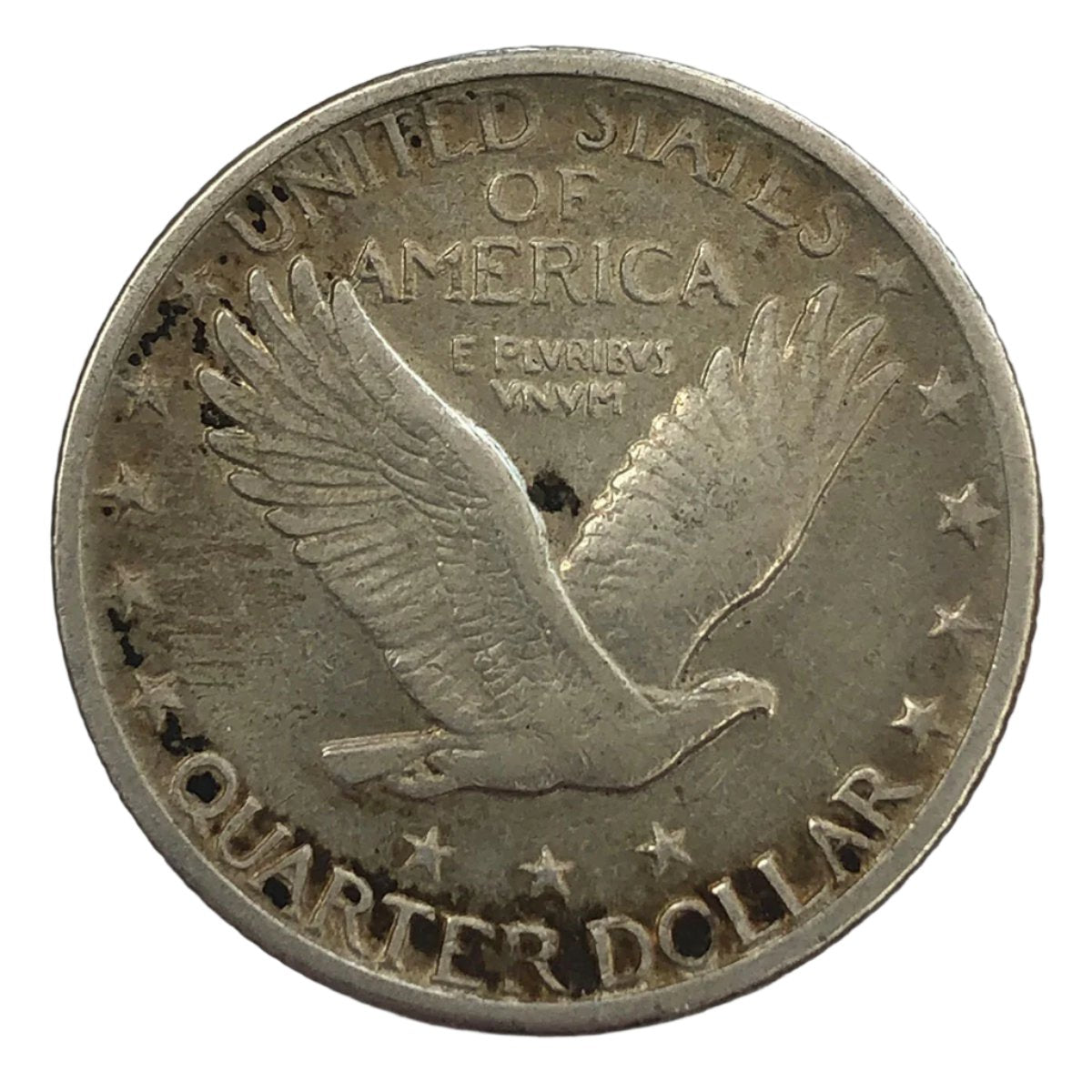 1918-S Standing Liberty Quarter (XF Details)