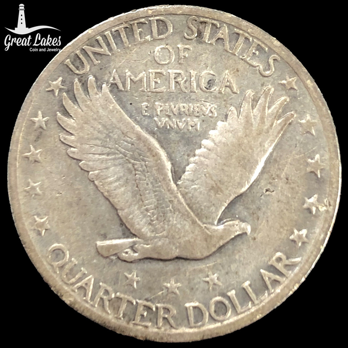 1918 Standing Liberty Quarter (VF)
