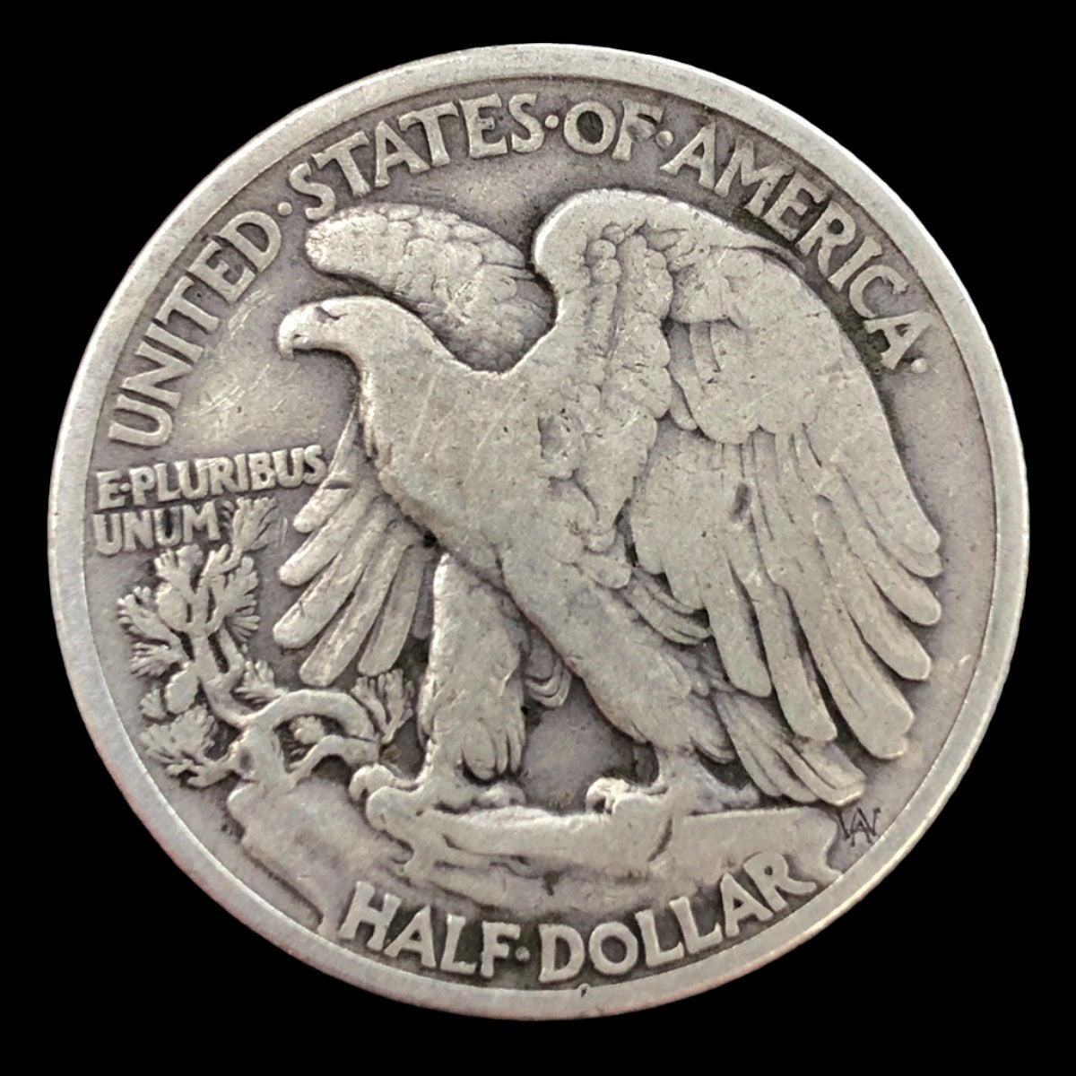 1919 Walking Liberty Half Dollar (F)