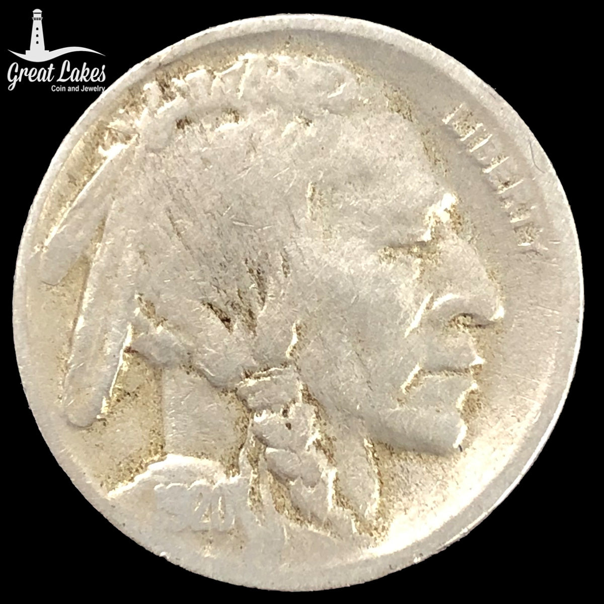 1920-D Buffalo Nickel (G)