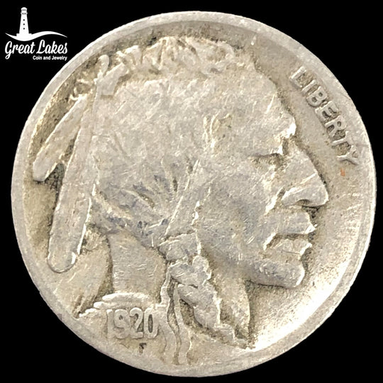 1920-S Buffalo Nickel (F)