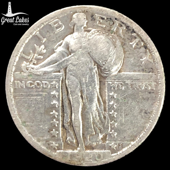 1920 Standing Liberty Quarter (VF)