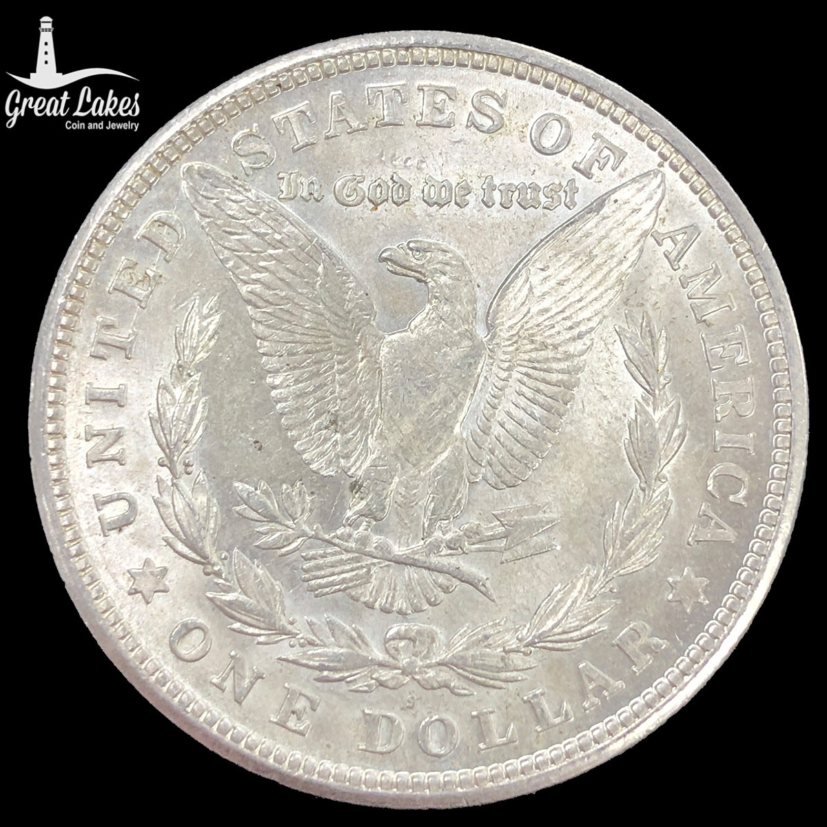 1921-S Morgan Silver Dollar (BU)