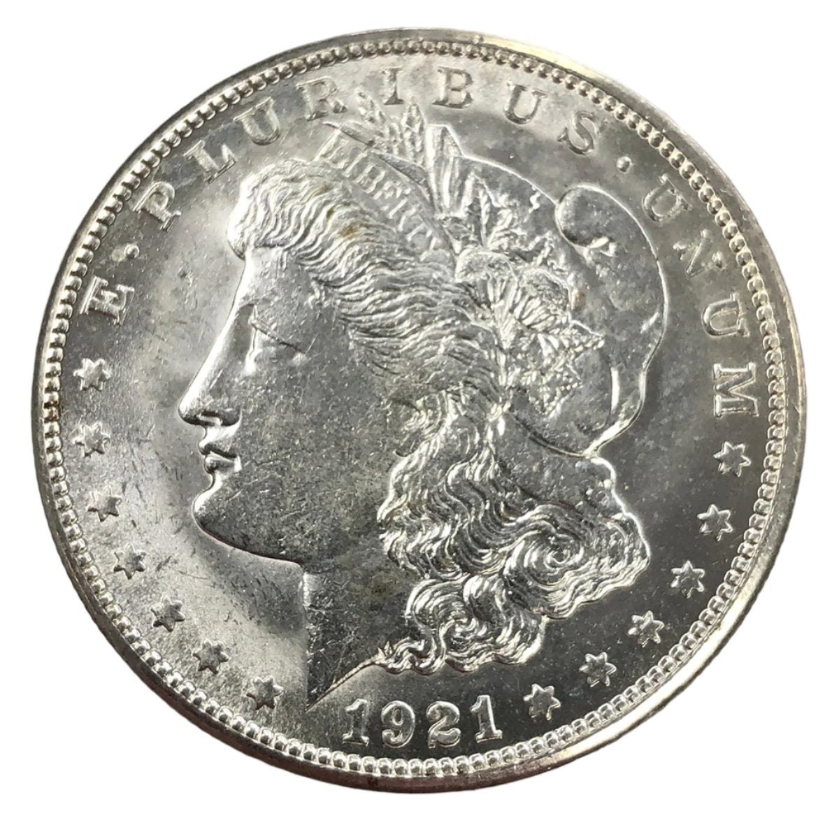 1921-S Morgan Silver Dollar (AU)