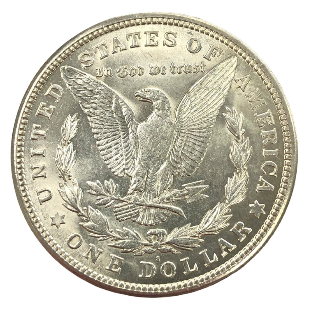 1921-S Morgan Silver Dollar (AU)
