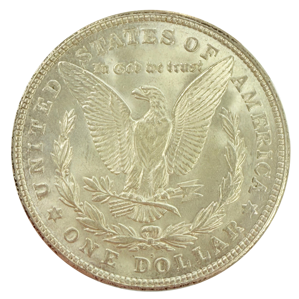 1921-S Morgan Silver Dollar PCGS MS65