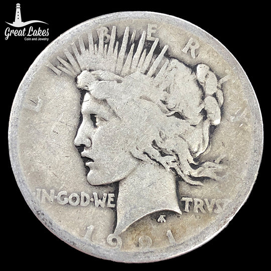 1921 Peace Silver Dollar (G)