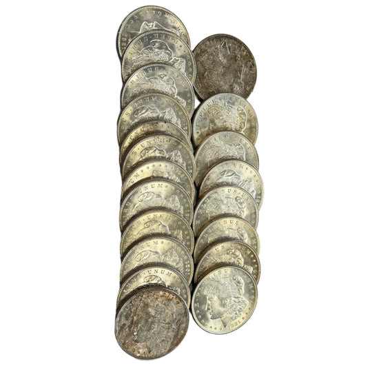 1921 Morgan Silver Dollar BU Roll