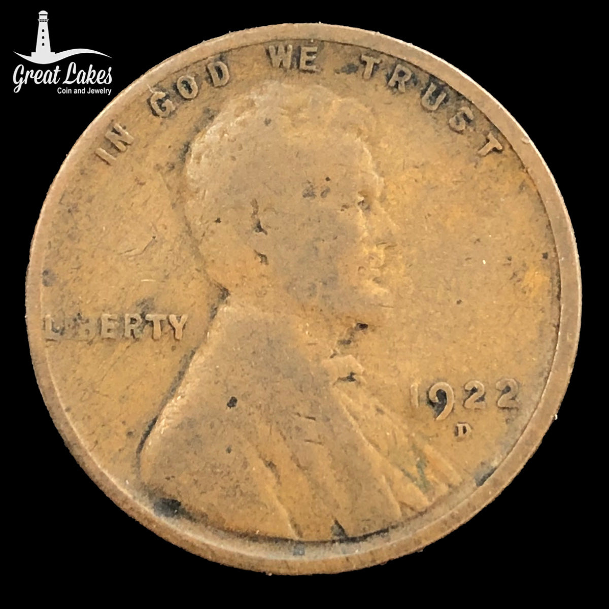 1922-D Lincoln Cent (G)