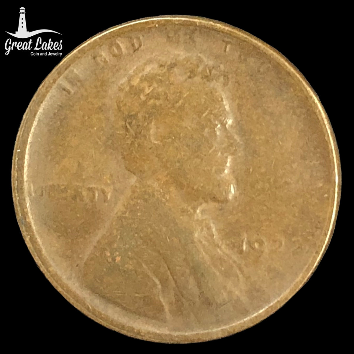 1922 No D Weak Reverse Lincoln Cent (VG)