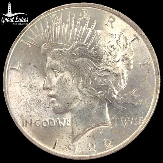 1922 Peace Dollar VAM 2C “Extra Hair” (BU)