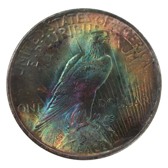 1922 Peace Silver Dollar (BU) (Toned)