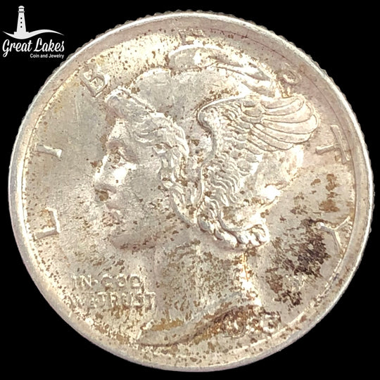 1923 Mercury Head Dime (BU)