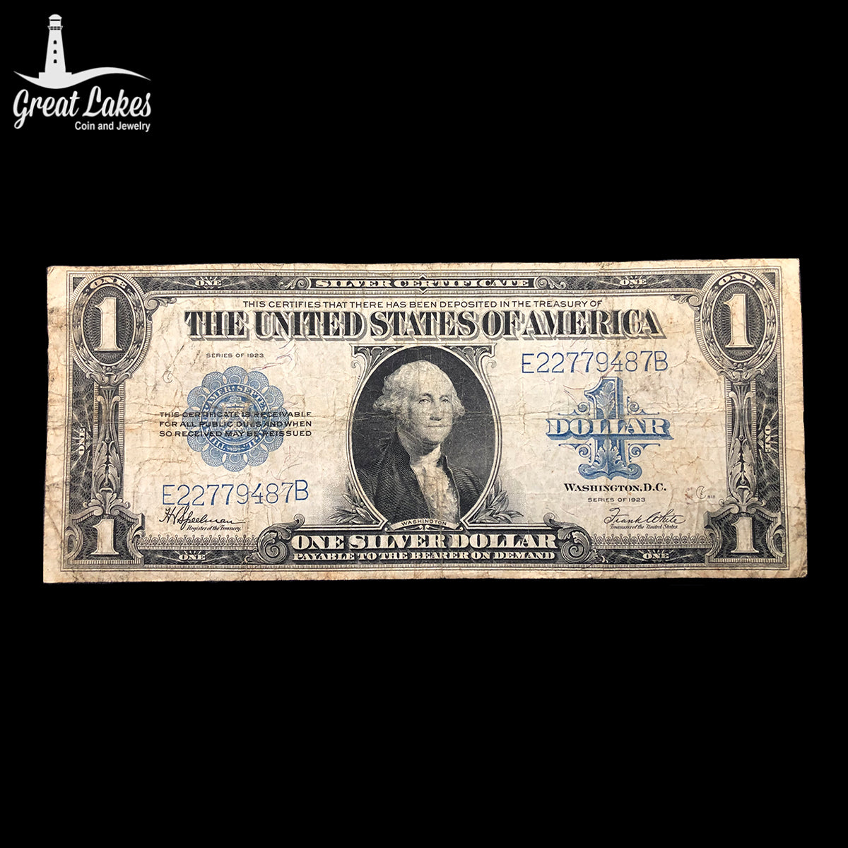 1923 $1 Silver Certificate (F)