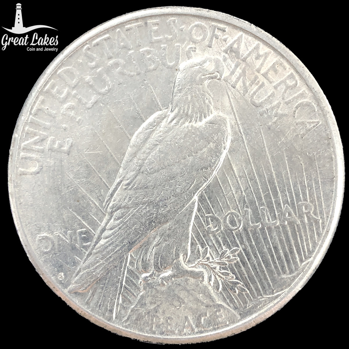 1924-S Peace Silver Dollar (XF Details)