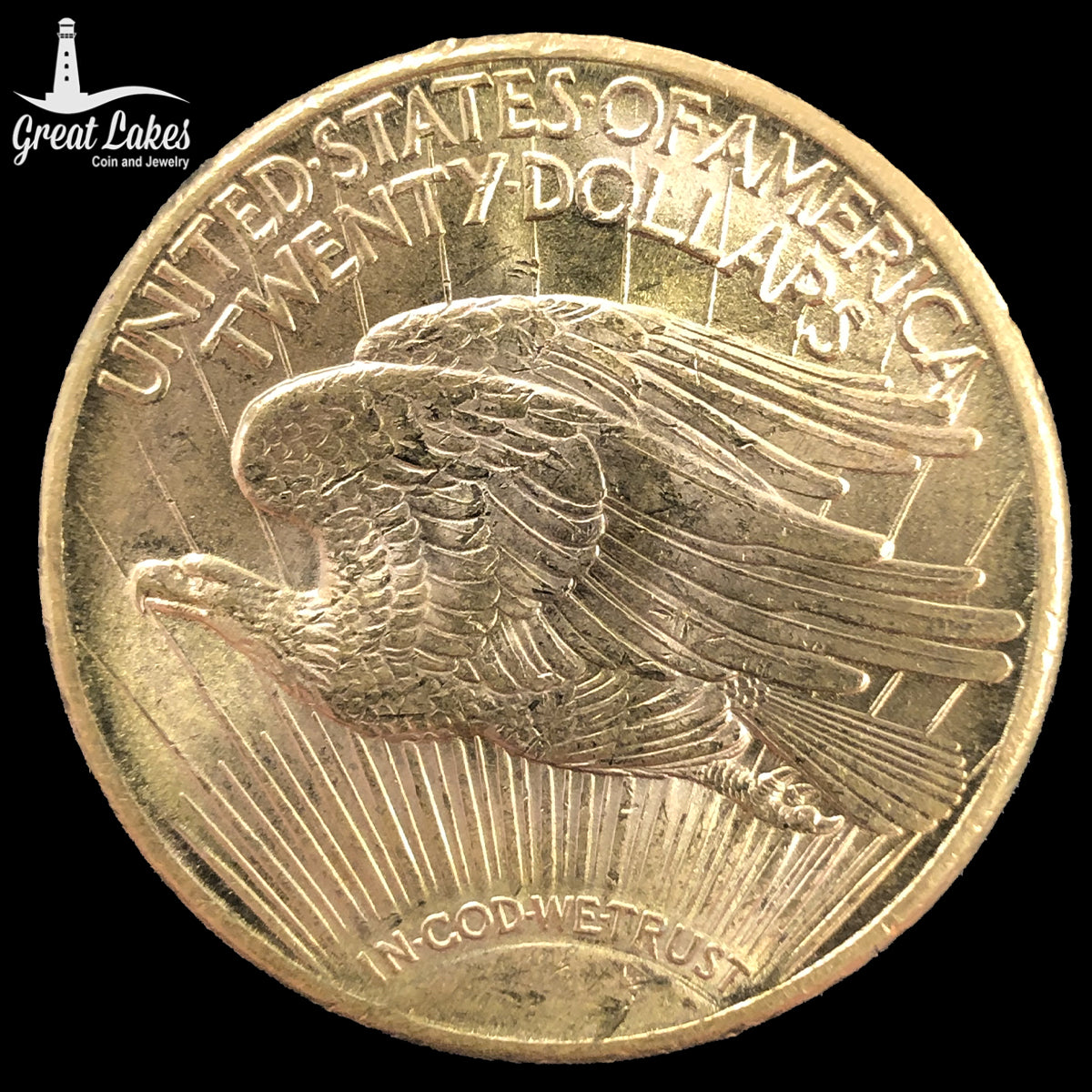 1924 $20 Saint Gaudens Gold Double Eagle (BU)