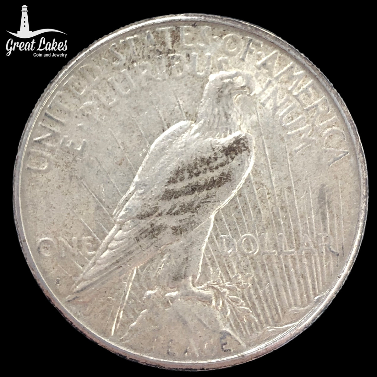1925-S Peace Silver Dollar (XF)