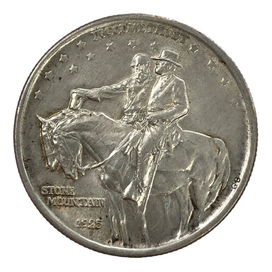1925 Stone Mountain Commemorative Half Dollar (AU Details)