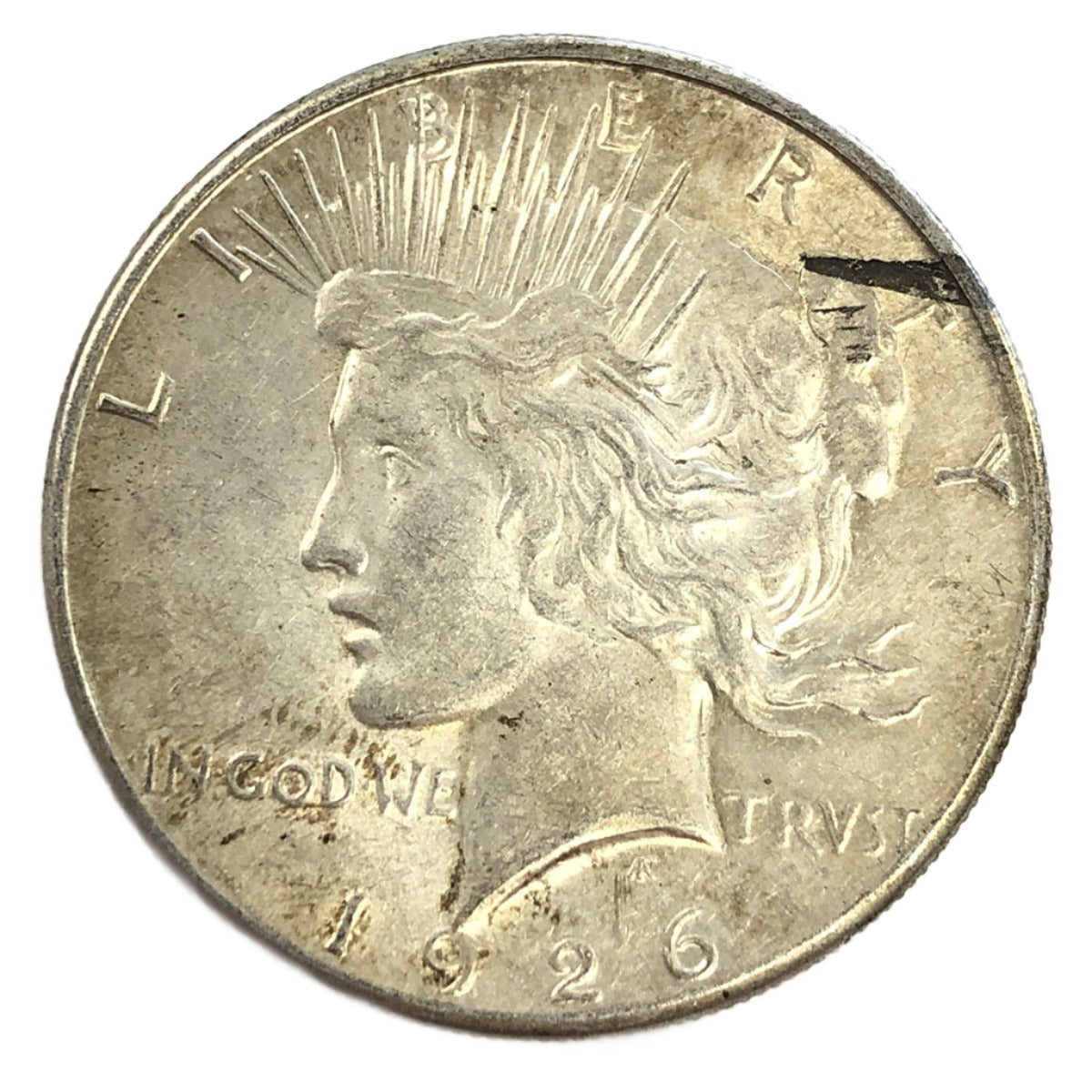 1926-S Peace Silver Dollar (XF)