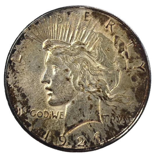 1926-S Peace Silver Dollar (AU)