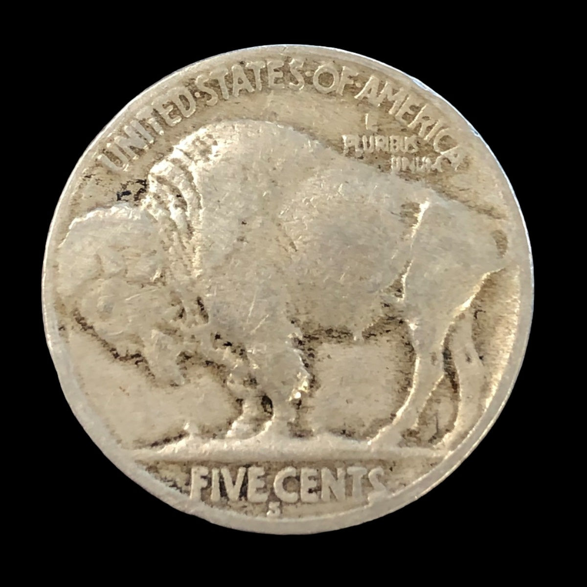 1926-S Buffalo Nickel (F Details)