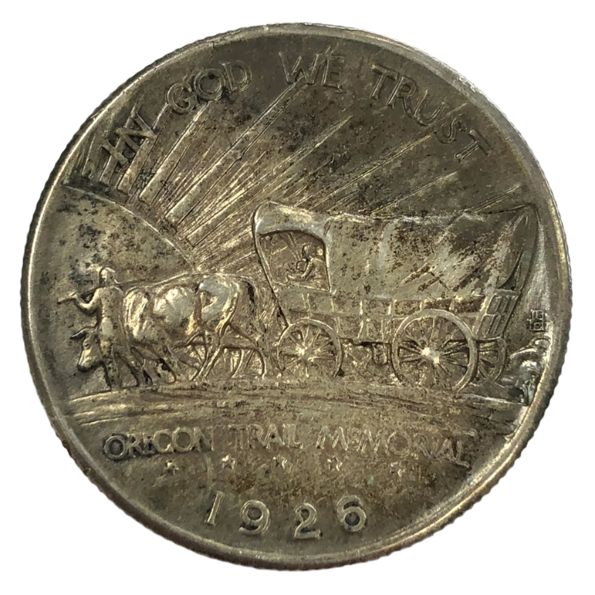 1926 Oregon Trail Commemorative Silver Half Dollar (XF)