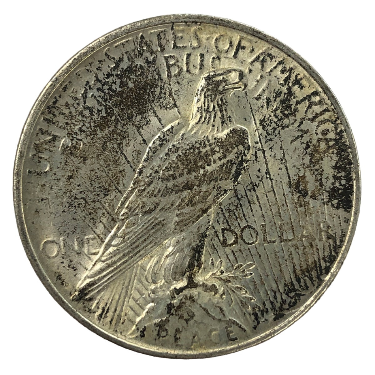1927-D Peace Silver Dollar (AU)