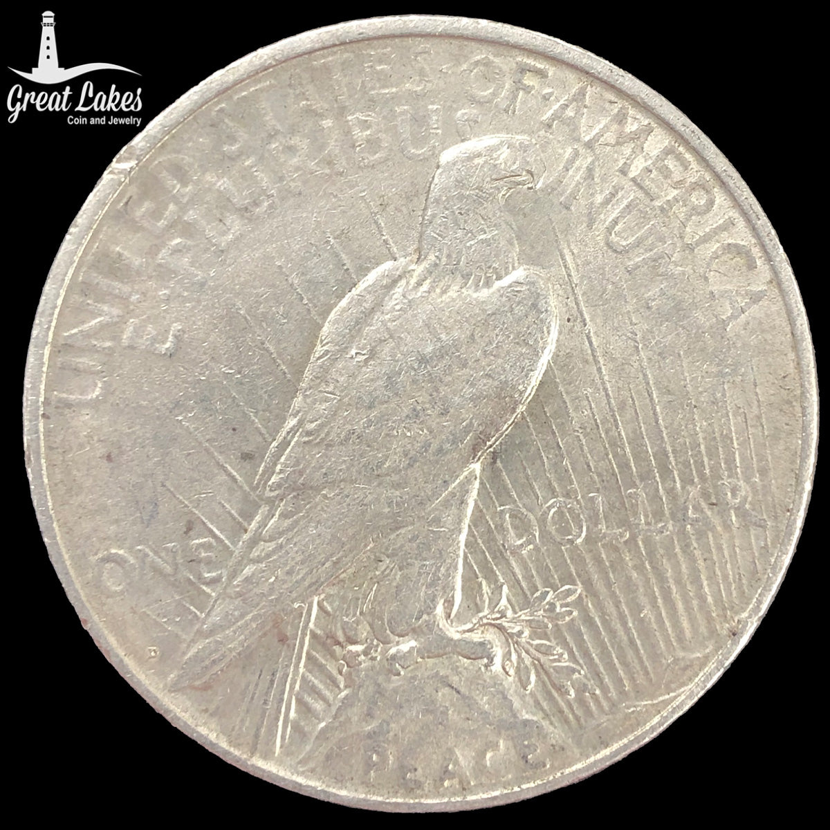 1927-D Peace Silver Dollar (XF) (Cleaned)