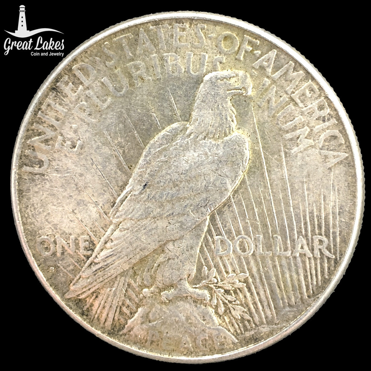 1927-S Peace Silver Dollar (XF)