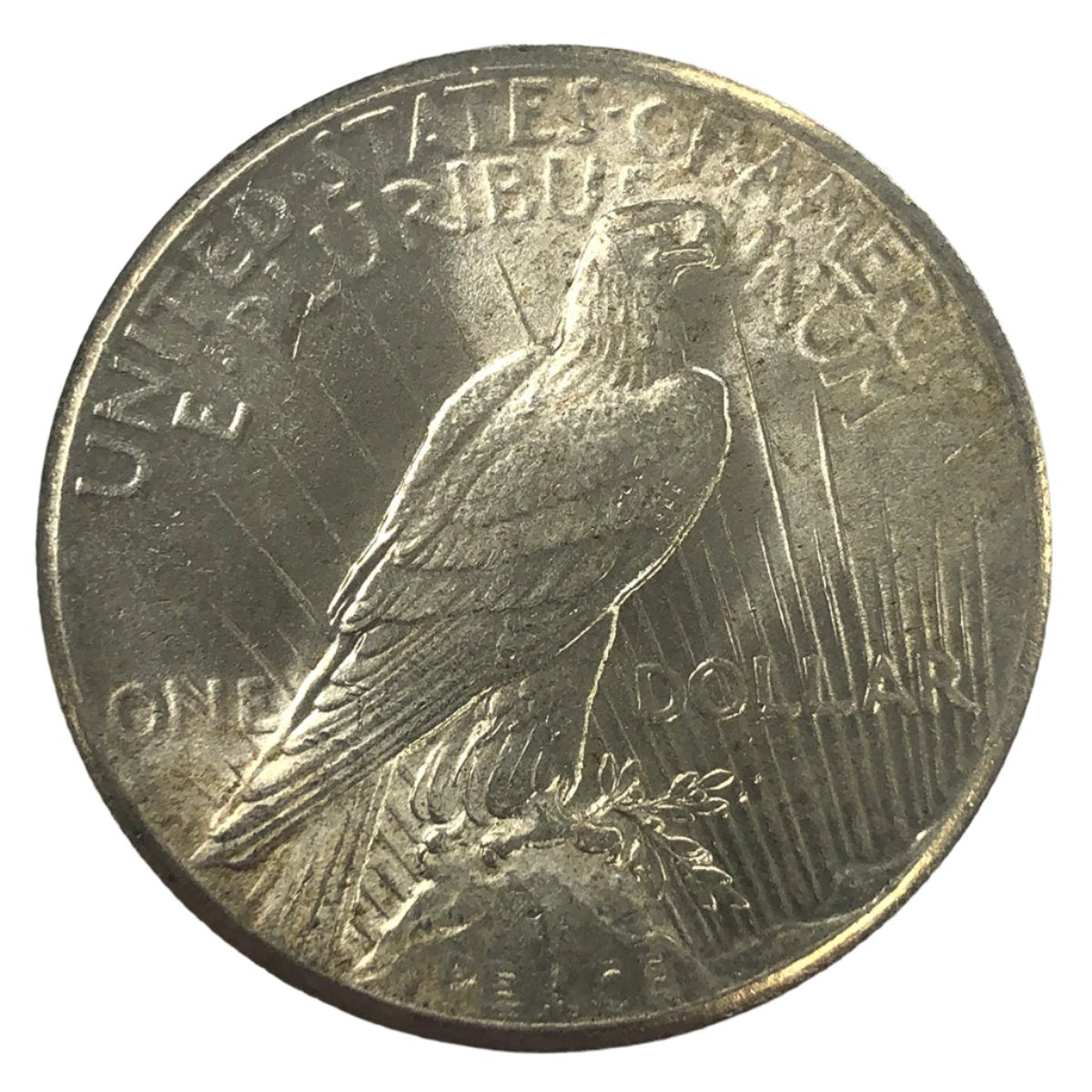 1927 Peace Silver Dollar (AU Details)