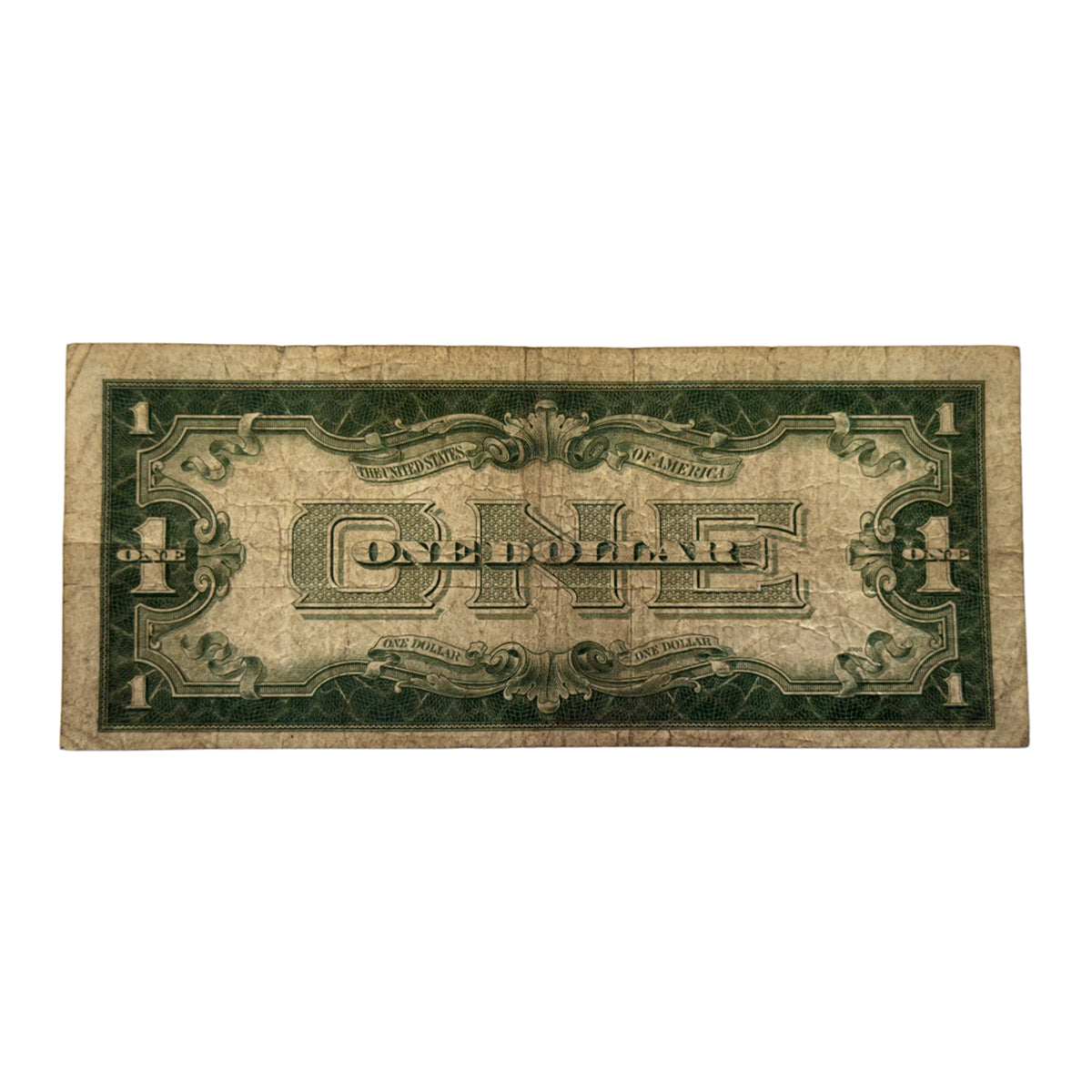 1928-A $1 Silver Certificate Funnyback (F)