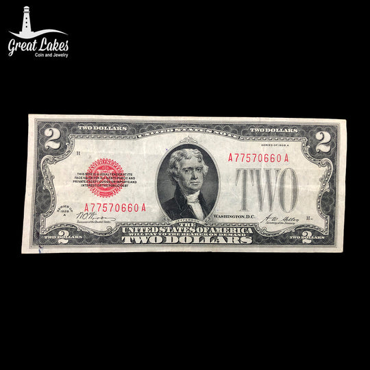1928-A $2 Legal Tender (VF)