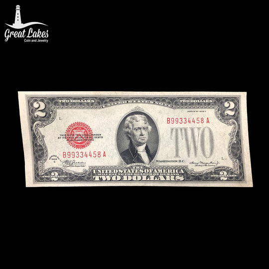 1928-C $2 Legal Tender (AU)