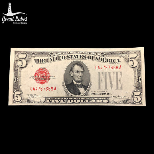 1928-C $5 Legal Tender (CU)