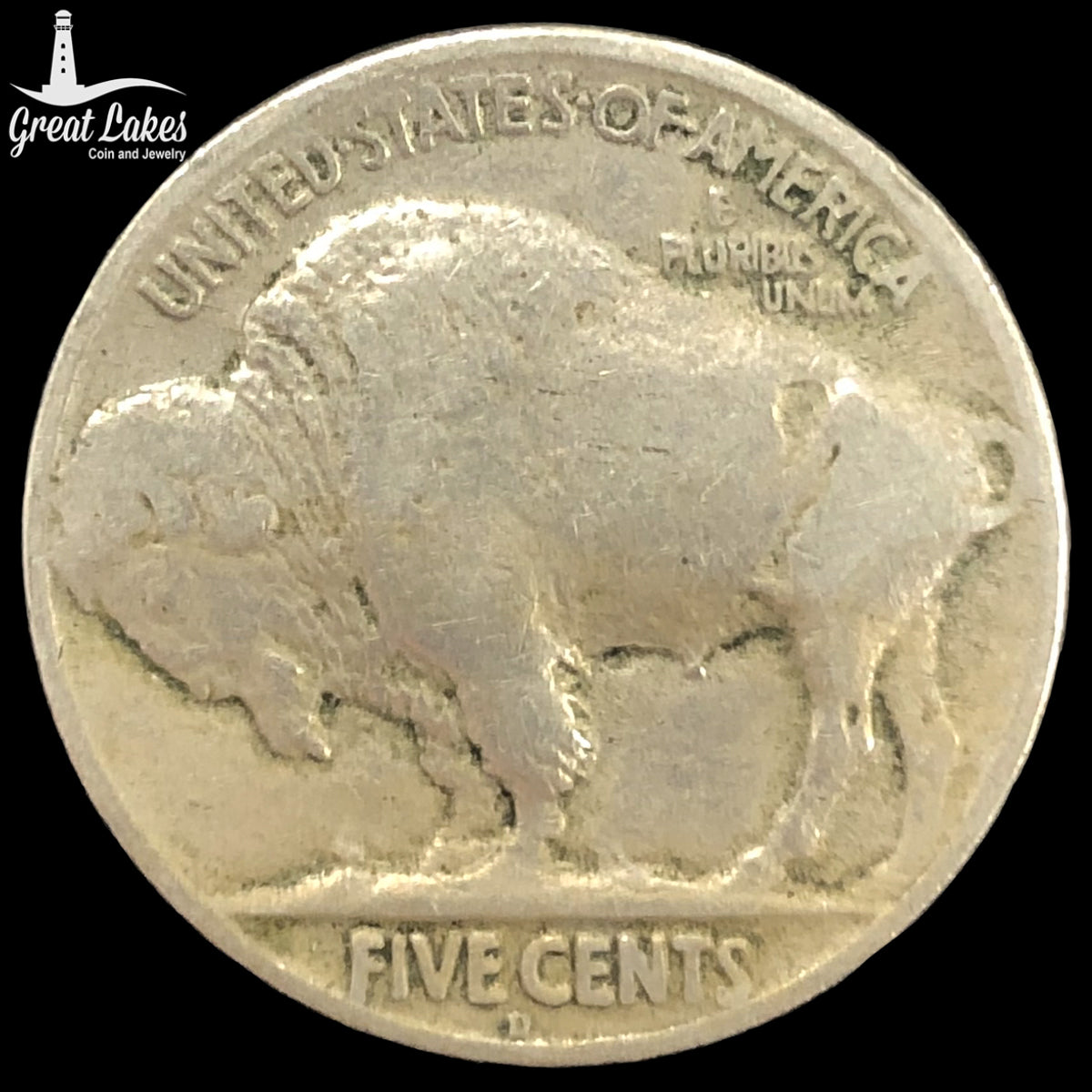 1928-D Buffalo Nickel (VF)